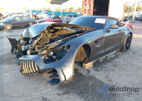 2020 Mercedes-Benz Amg Gt R Roadster z USA, uszkodzony, nr VIN W1KYK7KA2LA029564